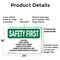 Signmission Safety Culture Sign, 24 in Width, Plastic, Rectangle OS-2PACK-SF-P-1824-L-10564 - alternate 2
